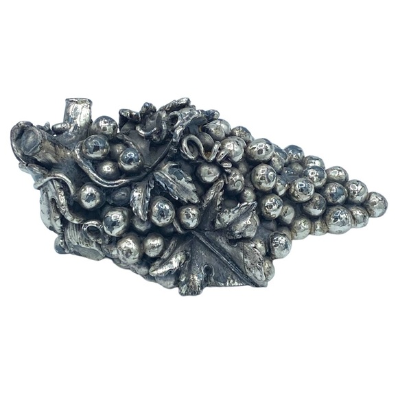 Tekform Sterling Silver figurine decorative object grapes 🍇 silver plated - Picture 11 of 11
